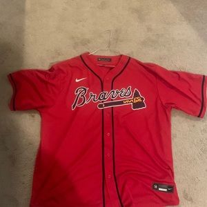 Red Atlanta Braves Freddie freeman jersey XL